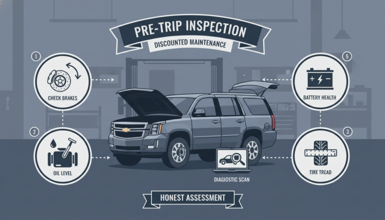 Скидка на ТО: честная проверка Escalade/Tahoe перед поездкой