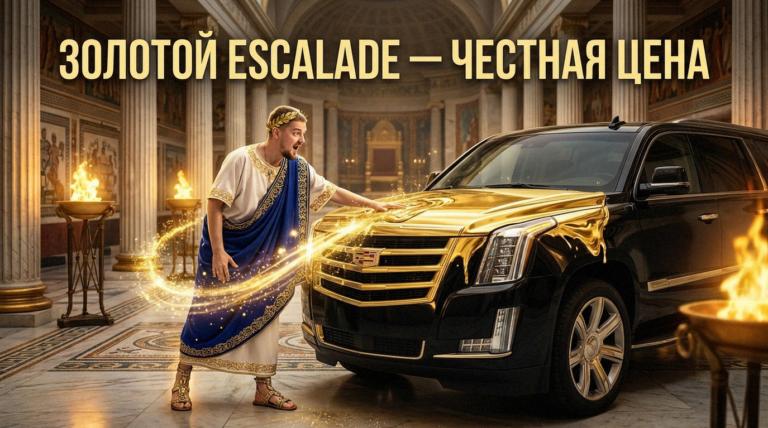 Автомобиль Cadillac Escalade и расчет стоимости полиса Каско в 2026 году